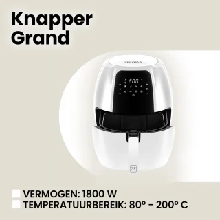 Zeegma KNAPPER GRAND Airfryer XXL 6L 1800W