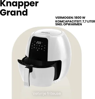Zeegma KNAPPER GRAND Airfryer XXL 6L 1800W