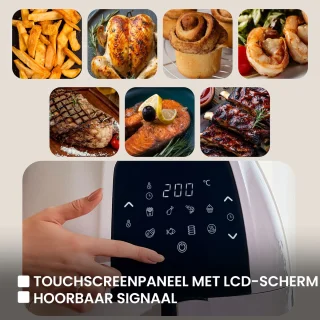 Zeegma KNAPPER GRAND Airfryer XXL 6L 1800W
