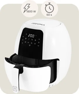 Zeegma KNAPPER GRAND Airfryer XXL 6L 1800W