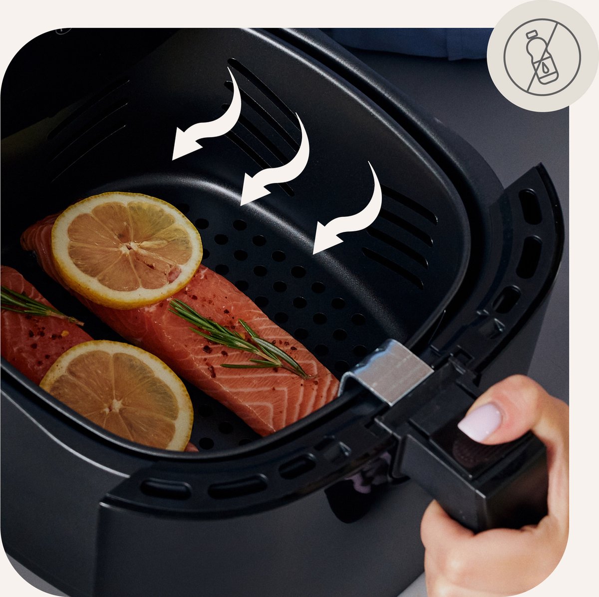 Zeegma Knapper Grand Airfryer XXL 6L