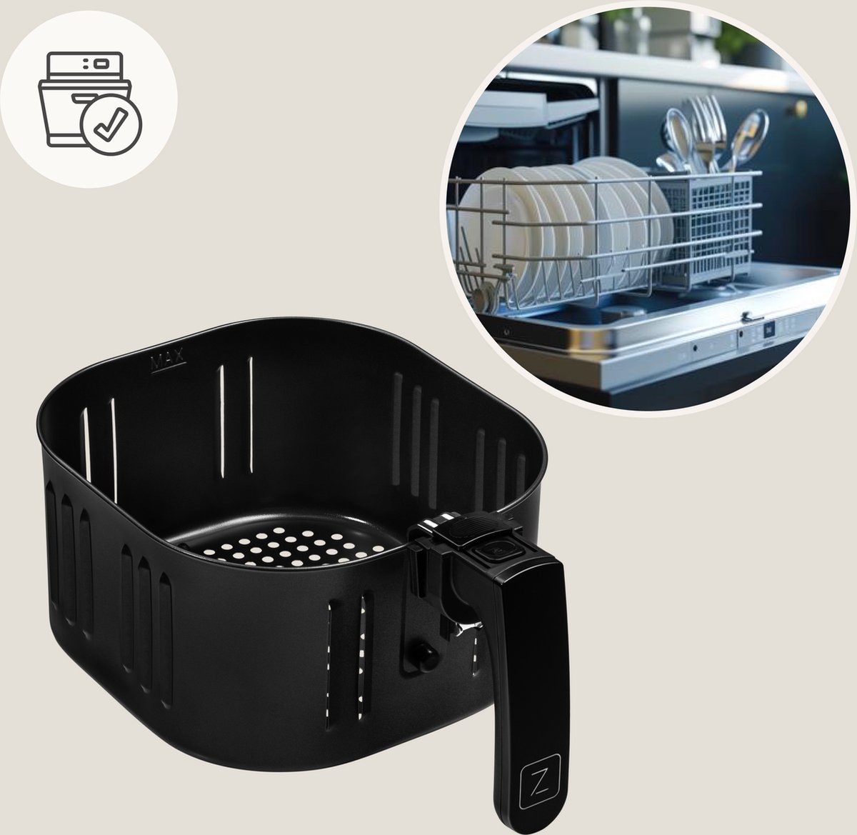 Zeegma Knapper Grand Airfryer XXL 6L