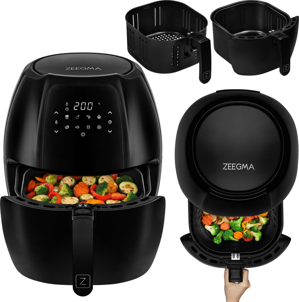 Zeegma Knapper Grand Airfryer XXL 6L