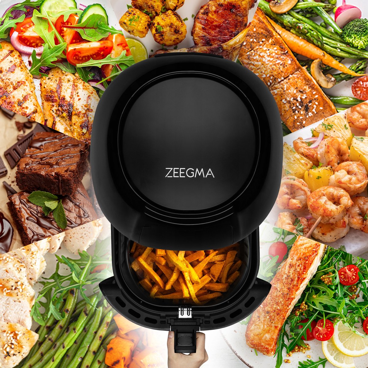 Zeegma Knapper Grand Airfryer XXL 6L