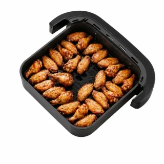Zerova dubbele airfryer - heteluchtfriteuse - zwart