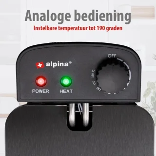 Zilveren friteuse