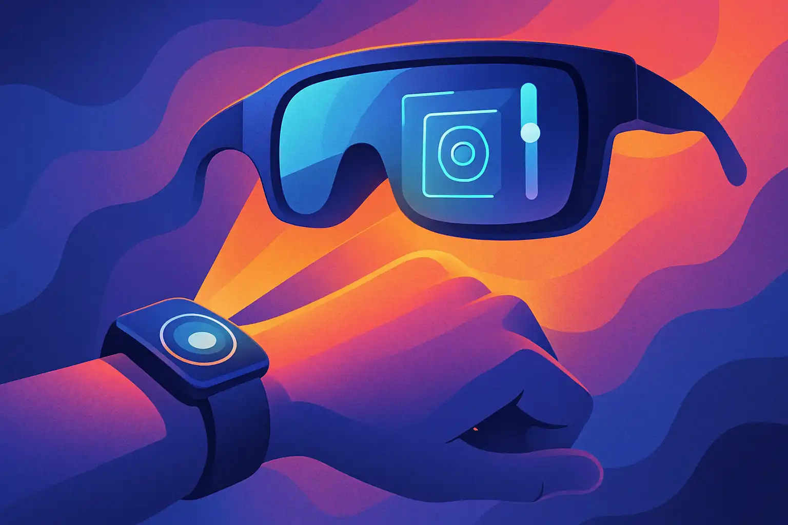 Bedien je slimme bril met je pols: hoe smartwatches de controller van AR worden