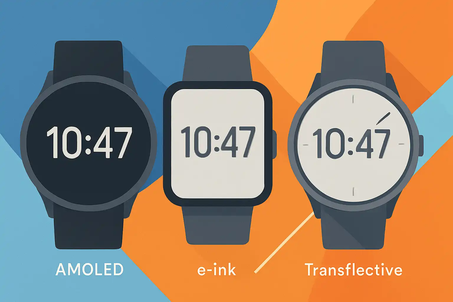 Glashelder of ultrazuinig? zo kies je tussen AMOLED, e-ink en transflective schermen in je volgende smartwatch