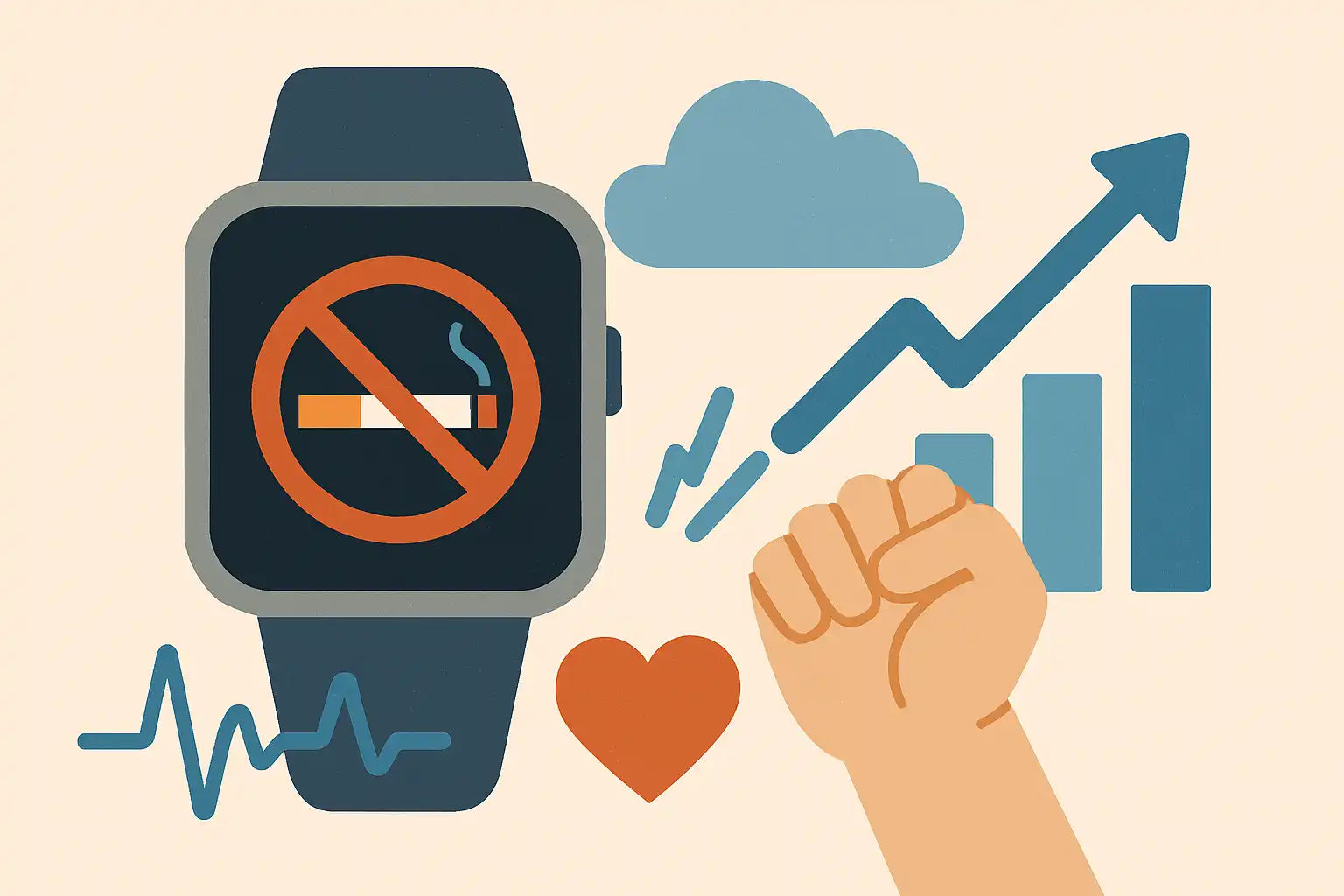 Hoe je smartwatch je kan helpen stoppen met roken: van onttrekkingssignalen tot motivatieboosters