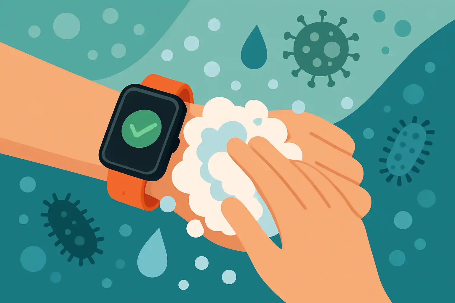 Houd je pols schoon: zo maak je je smartwatch en banden huidvriendelijk en bacterievrij