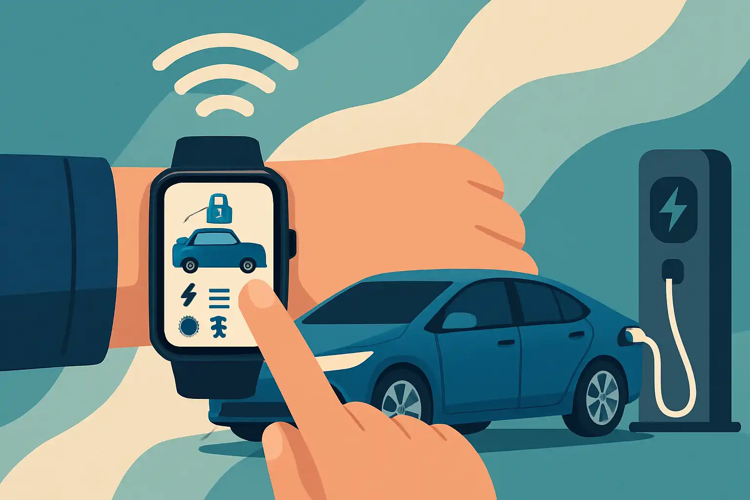 Je elektrische auto bedienen vanaf je pols: de beste smartwatch-integraties