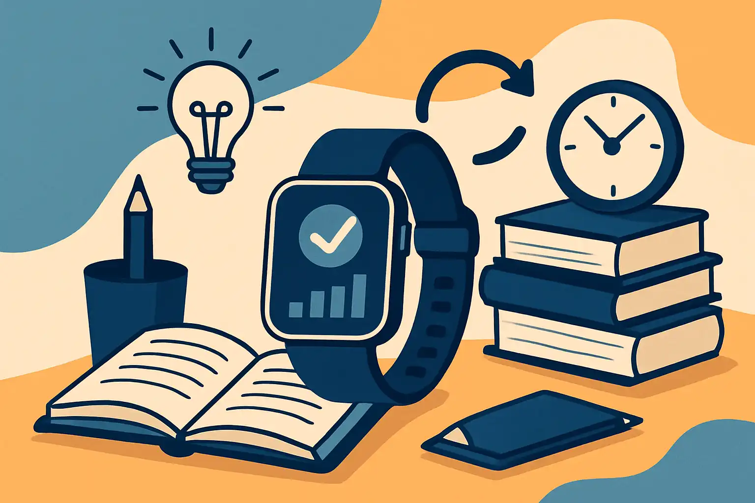 Slim studeren met je smartwatch: zo haal je meer uit je uren