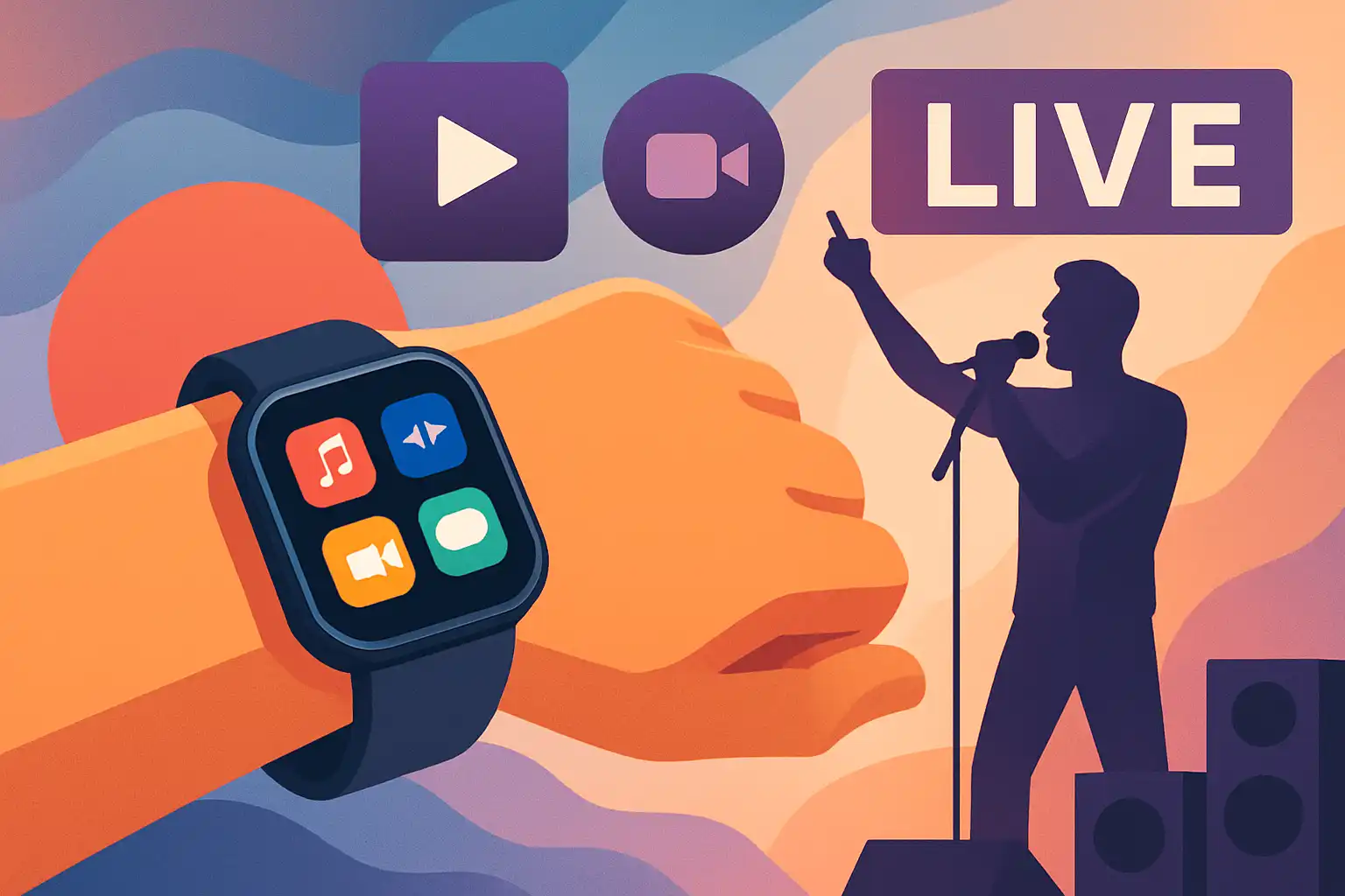Van pols naar podium: zo gebruik je je smartwatch als onmisbare tool bij liveoptredens en contentcreatie