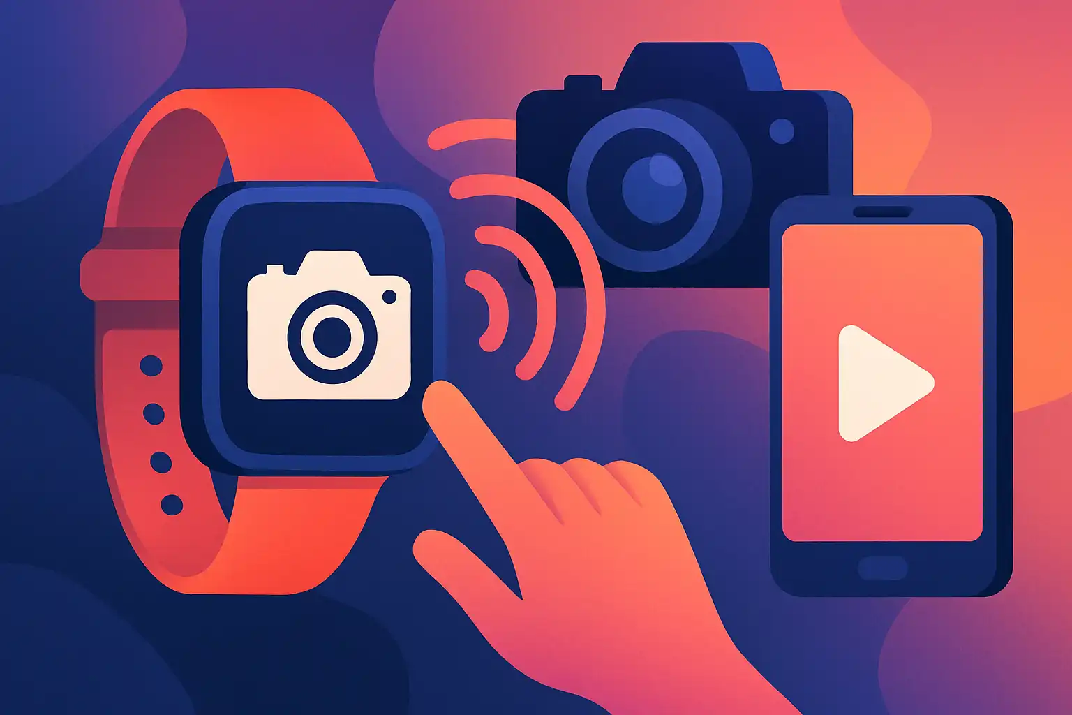 Zo gebruik je je smartwatch als creatieve afstandsbediening voor foto’s en video's