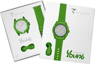 Smart Horloge Young Dark Green Bundle