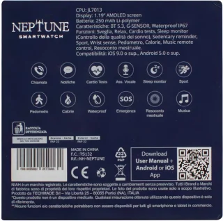 SmartHorloge voor heren Neptune