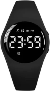 West Watches Model Jungle Rond Activity Tracker Stappenteller Kinderen - Smartband - Sporthorloge Kids - Zwart