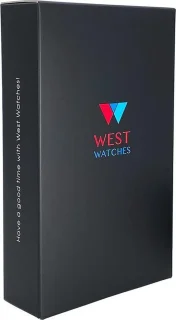 West Watches Model Jungle Rond Activity Tracker Stappenteller Kinderen - Smartband - Sporthorloge Kids - Zwart