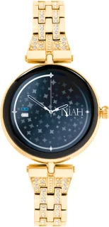 Smart Horloge Lyra Medium Mesh Goud