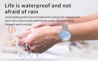 Knobbout 1.32” Stijlvolle Dames Smartwatch met Diamanten – Bluetooth Bellen, AI Spraakassistent, Gezondheidsmonitoring, IP67 Waterdicht, Sportmodi- Zilver staal band met kristallen + extra siliconen band