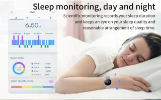 Knobbout 1.32” Stijlvolle Dames Smartwatch met Diamanten – Bluetooth Bellen, AI Spraakassistent, Gezondheidsmonitoring, IP67 Waterdicht, Sportmodi- Zilver staal band met kristallen + extra siliconen band