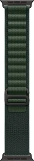 Apple Watch Ultra 2 zwart titanium - groen alpine-bandje (maat L)