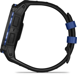 Garmin Instinct 3,50mm,AMOLED,Zwart en zwart/blauwe, Limited edition