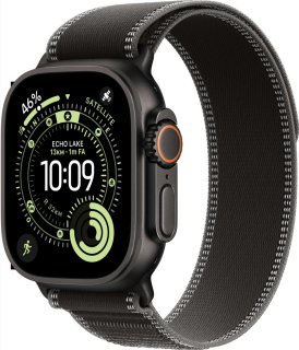 Wat vinden we goed aan de Apple Watch Ultra 3 - Wifi + 5G - 49mm - Black Titanium Case with Black/Charcoal Trail Loop - M/L