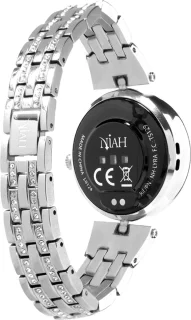 Smart Horloge Lyra Medium Mesh Zilver