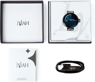 Smart Horloge Lyra Medium Mesh Zilver