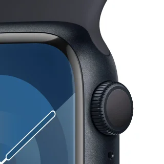 Apple Watch Series 9 - GPS + Cellular - 41mm - Midnight Aluminium Case with Midnight Sport Band S/M
