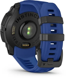 Garmin Instinct 3,45mm,AMOLED,Zwart en blauw, Limited edition
