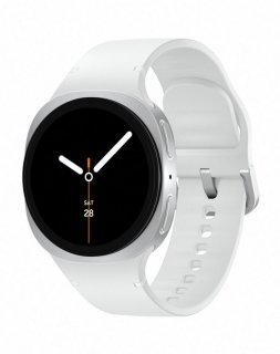 De Samsung Galaxy Watch8 - smartwatch - 40 mm - LTE - Silver in één oogopslag