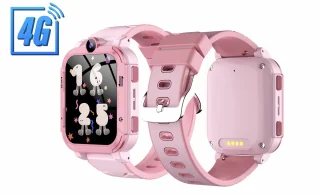 4G Kids Smart Watch - SOS Noodoproep - GPS Horloge - Inclusief Camera - IP67 Waterdicht - APP Bediening - Lange Batterijduur