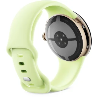 Google Pixel Watch 4 - Smartwatch - 41mm - WiFi - Gold/Lemongrass