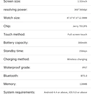 Knobbout 1.53" NFC Smartwatch – Kompas-Bluetooth Bellen - Gezondheidstracker & AI Assistent – Draadloos Opladen- IP67 - 300mAh -Zwart Leren + Siliconen Band
