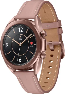 Samsung Galaxy Watch3 - Smartwatch dames - Stainless Steel - 4G - 41mm - Brons