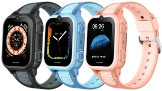 Watcher VII touch 4G smartwatch - kinder GPS horloge - met camera - incl. SIM-kaart - zwart