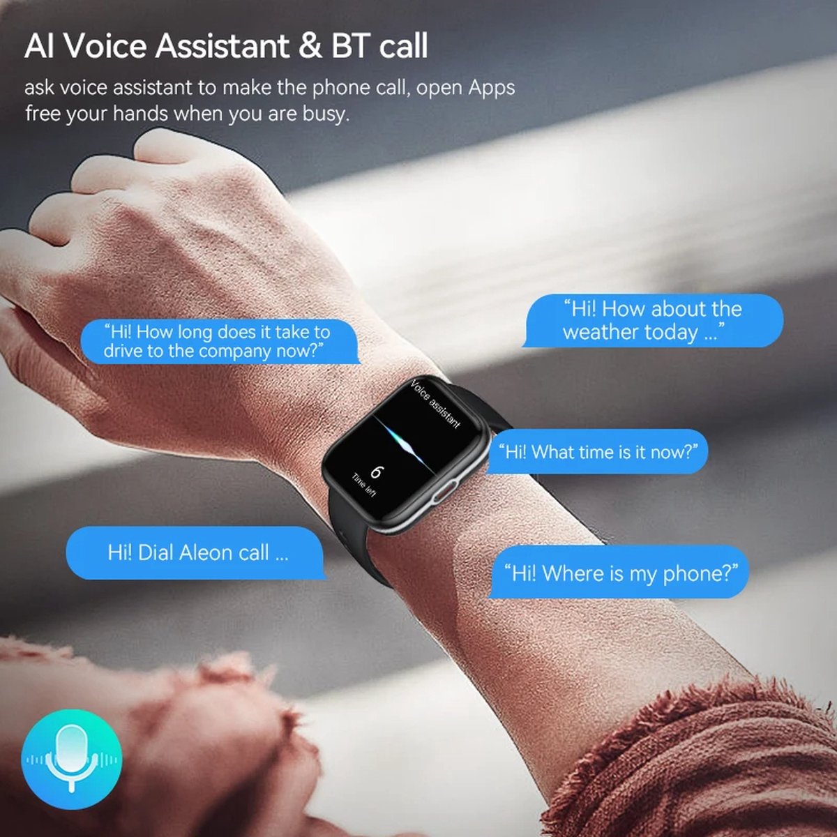 2024 NFC Smartwatch - Bluetooth Call - Waterdichte Fitness Tracker