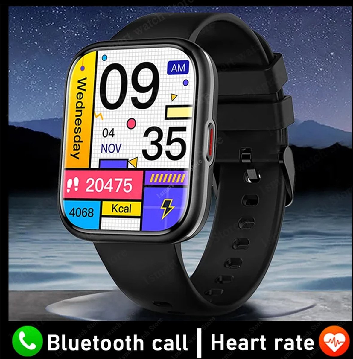 2024 NFC Smartwatch - Bluetooth Call - Waterdichte Fitness Tracker