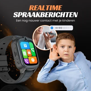4G GPS Smartwatch Kinderen inclusief Simkaart