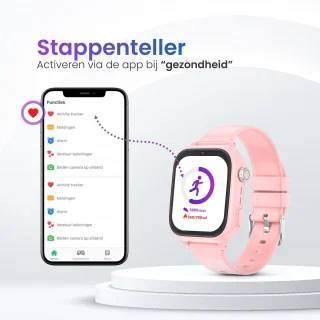 4G GPS Smartwatch Kinderen inclusief Simkaart