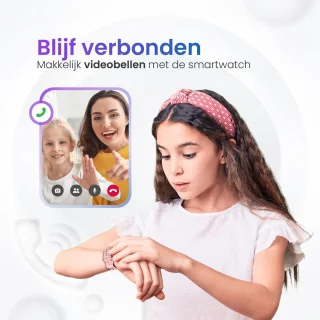 4G GPS Smartwatch Kinderen inclusief Simkaart
