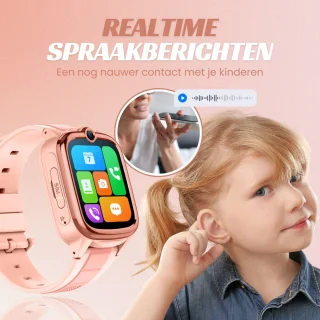 4G GPS Smartwatch Kinderen Simkaart