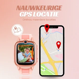 4G GPS Smartwatch Kinderen Simkaart