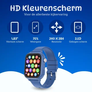 4G GPS Smartwatch voor Kinderen met Simkaart
