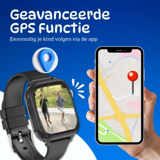 4G GPS Smartwatch voor Kinderen met Simkaart