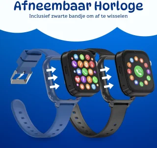 4G GPS Smartwatch voor Kinderen met Simkaart