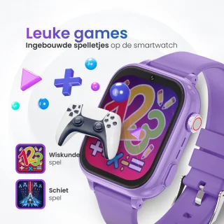 4G Kinder Smartwatch GPS Horloge Met Simkaart
