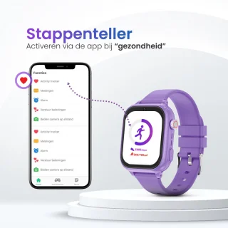 4G Kinder Smartwatch GPS Horloge Met Simkaart